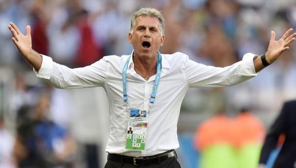 Carlos Queiroz podría dejar de ser técnico de la selección de Colombia. (Foto: AP)