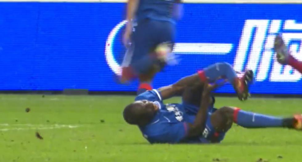La escalofriante lesión de Demba Ba que se ha vuelto viral en YouTube. (Foto: Captura)