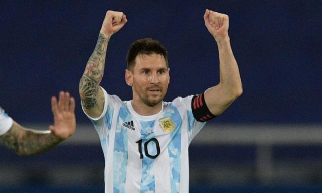 Argentina y Chile chocan en su primer partido de Copa América 2021 con Lionel Messi como la gran figura | Foto: AFP