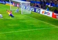 Sudamericano Sub 17: Gol en contra de Brasil a favor de Paraguay