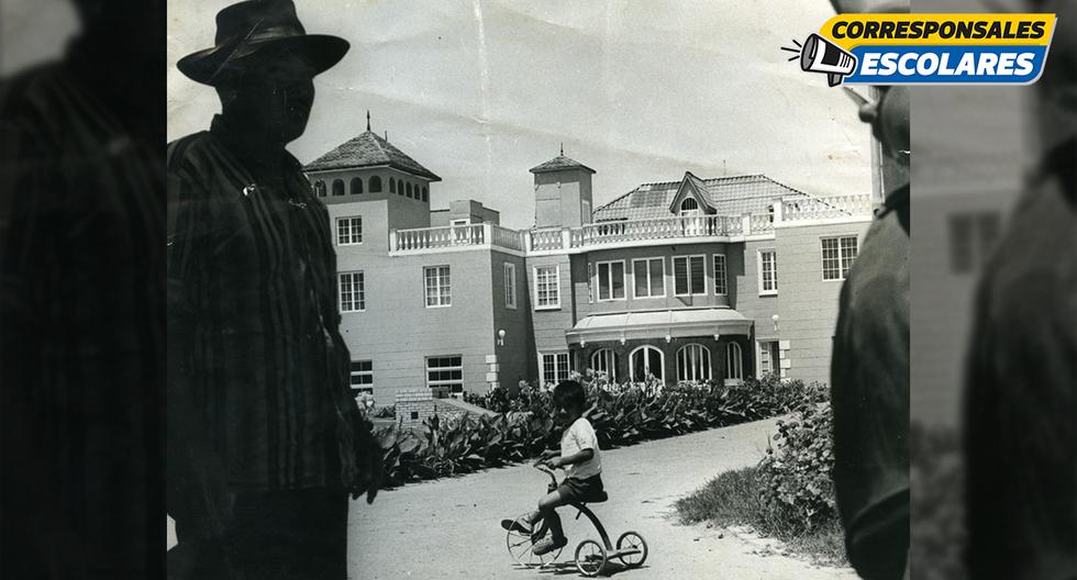 Foto de la residencia del presidente en La Perla, año 1967.