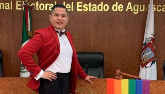 El magistrade Jesús Ociel Baena fue asesinado por su pareja, que después se suicidó, según la fiscalía de México. (Facebook de Jesús Ociel Baena).