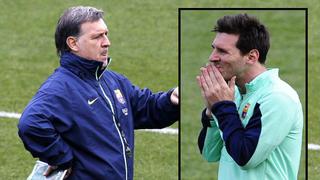 ‘Tata’ Martino: “Veo a Messi con mirada asesina”