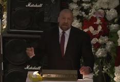 WWE: la triste despedida de Triple H a Lemmy Kilmister en su funeral