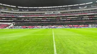 Cruz Azul vs. Santos: así de impecable está el campo del Azteca a poco de la gran final | VIDEO