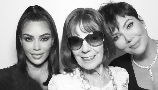 La abuela del clan de las Kardashian está de cumpleaños y Kim Kardashian fue la primera nieta en saludarla. (Foto:@kimkardashian)