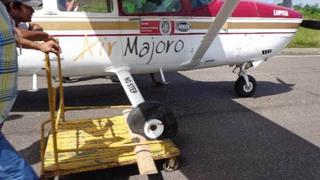 Loreto: avioneta se despistó por desperfecto mecánico