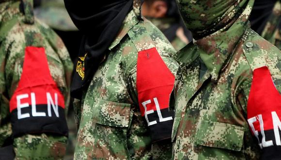 Miembros del Ejército de Liberación Nacional. (Foto referencial de Christian Escobar Mora / EFE)