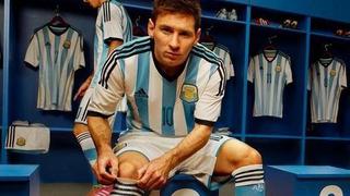 Así sería la camiseta de la selección argentina en el Mundial