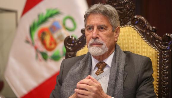 Esta mañana, Francisco Sagasti fue inmunizado con la tercera dosis de vacuna contra el COVID-19. (Foto: Presidencia del Perú)