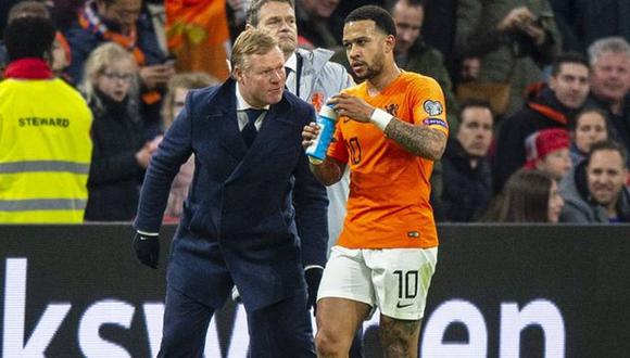 Memphis Depay es uno de los pedidos de Ronald Koeman a la directiva del FC Barcelona. (Foto: Agencias)