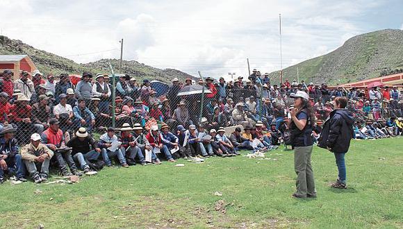 Apurímac: Ejecutivo evaluará visitas de ministros a Cotabambas