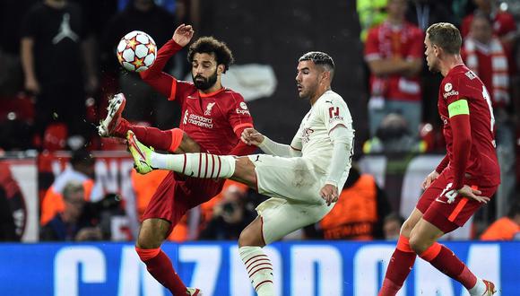 Liverpool venció 3-2 al Milan por la fase de grupos de la Champions League en Anfield. (FOTO: EFE)