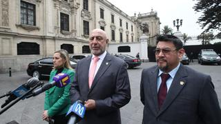 Miembros de la Comisión de Inteligencia del Congreso visitaron oficina de la DINI en Palacio de Gobierno 