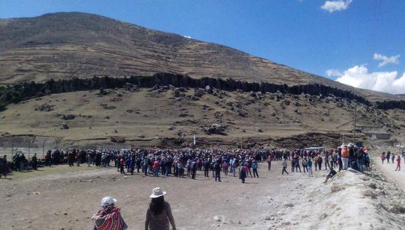 Cierre de carreteras en las zonas de Lacca Lacca y Huaylla Huaylla, fueron suspendidos. (Foto: referencial-Observatorio de Conflictos Mineros en el Perú)