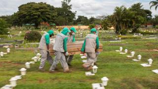 Brasil inicia agosto con reducción de casos y muertes diarias de coronavirus