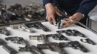 Más de dos mil armas han sido incautadas este año a empresas