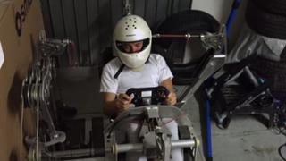 F1: Nico Rosberg se prepara en simulador 'cabina de tortura'
