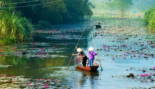 El camino a la pagoda Huong o del Perfume es por el arroyo Yen en Hanói. (Foto: Shutterstock)
