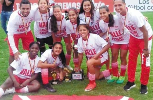 Linda Caicedo en Generaciones Palmiranas, su primer equipo de fútbol femenino. (Foto: Generaciones Palmiranas)