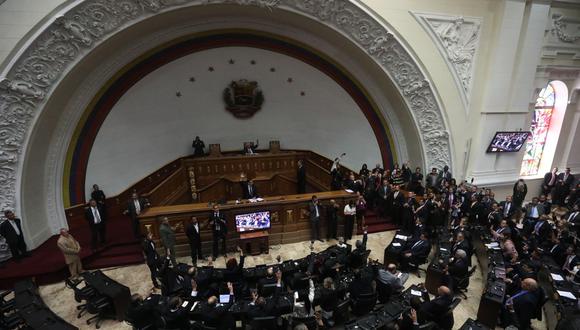 Juan Guaidó | Asamblea Nacional de Venezuela debate leyes para la transición a la democracia. (EFE).