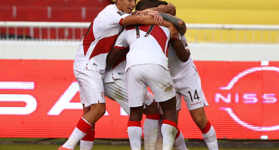 Luis Iberico debuto con la selección peruana en el triunfo por 2-1 sobre Ecuador en las Eliminatorias Qatar 2022.