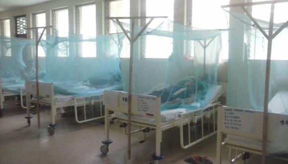 Dengue: Habilitan camas en comedor de hospital
