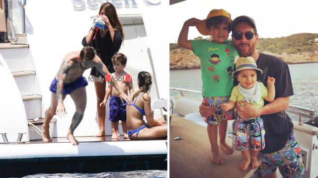 Lionel Messi disfruta vacaciones en familia en playas de Ibiza - 2