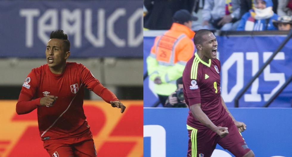 Perú y Venezuela se verán las caras en el estadio Elías Figueroa Brander de Valparaíso. (Foto: Getty Images)