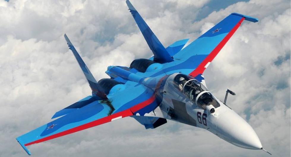 Este es el caza ruso Su-30 (Foto: Wikimedia)