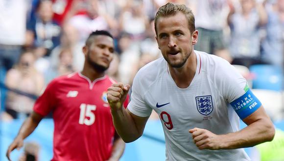 Panamá vs. Inglaterra: Harry Kane anotó con violento remate de penal en duelo por Rusia 2018. (Autor: FIFA / Fuente: SporTV / Foto: AFP)