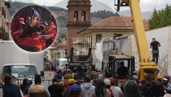 Las grabaciones de la película Transformers se trasladan a las carreteras de La Convención, Cusco. (Fotos: Paramount Pictures/Oscar Guerrero/GEC).