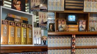 La colección más grande del mundo de Titanic en VHS que es viral