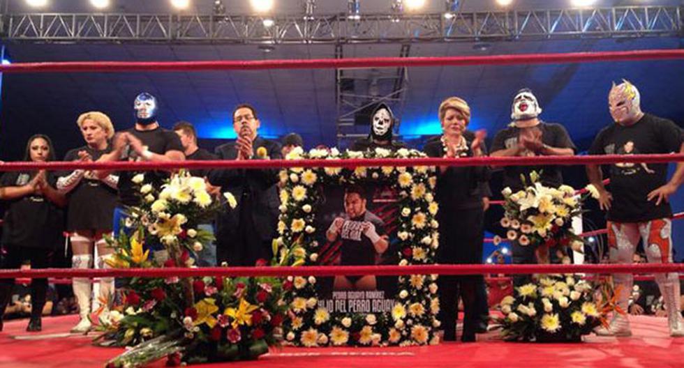 La empresa Triple A rindió un homenaje al desaparecido Hijo del Perro Aguayo. (Foto: AAA)