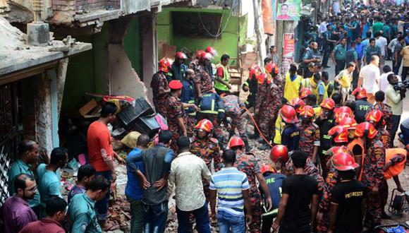 Explosión provocada por una fuga de gas al sur de Bangladesh dejó al menos 7 muertos. (Foto: Reuters)