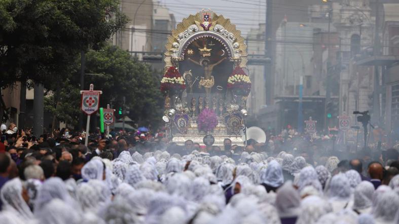 Señor de los Milagros: Sigue aquí el tercer recorrido del Cristo Moreno, conoce dónde está y los desvíos del tránsito