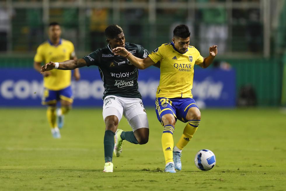 Deportivo Cali - Boca Juniors se vieron las caras por Copa Libertadores 2022. Fuente: EFE