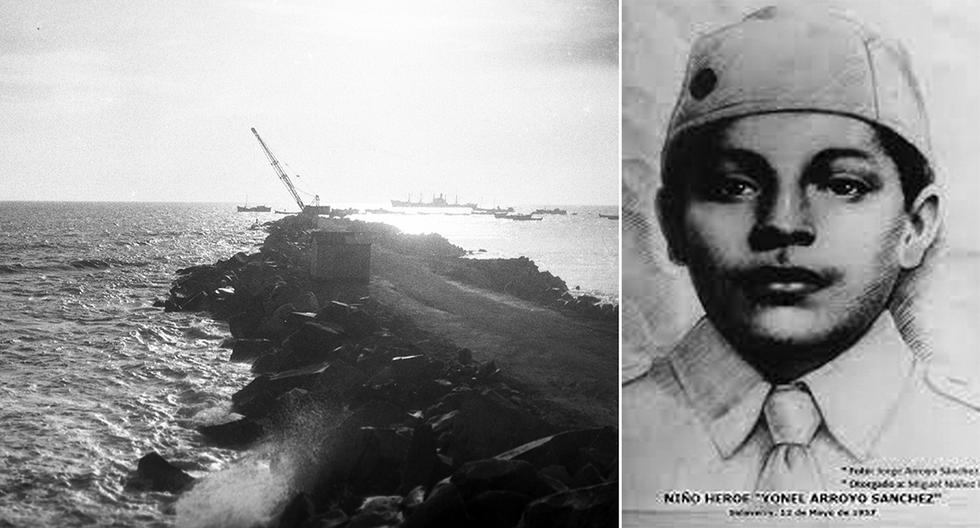 En 1957 el niño Yonel Arroyo protagonizó un acto de heroísmo al salvar a dos niñas en el mar de Salaverry.