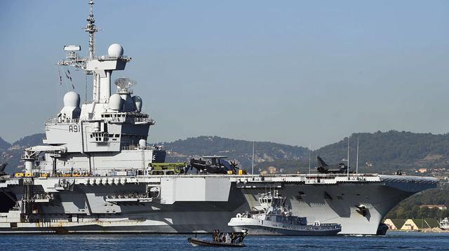 El portaaviones francés “Charles de Gaulle” zarpa rumbo a Siria - 6