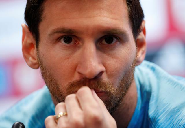 Lionel Messi se refirió a la eliminación de la Champions, la continuidad de Valverde en el banquillo del Barcelona y la Bota de Oro. | Foto: Reuters