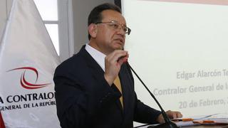 Contralor Edgar Alarcón pide uso de la palabra ante la Comisión Permanente