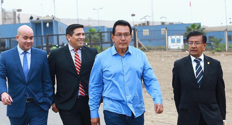 El ex gobernador regional del Callao, Félix Moreno, fue liberado por decisión de la jueza Elizabeth Arias. (Foto: GEC)