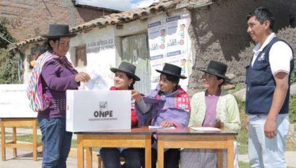 La Consulta Popular de Revocatoria se desarrollará en 38 locales de votación instalados en los departamentos de Amazonas, Áncash, Apurímac, Arequipa, Ayacucho, Cajamarca, Cusco, Huánuco, La Libertad, Lima, Puno y Tacna. (Foto: Andina)