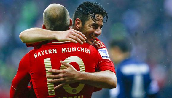 Facebook: Bayern Múnich recordó póker de Claudio Pizarro. (Foto: AFP)