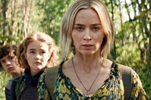 Emily Blunt es una de las protagonistas de la saga "A Quiet Place", aquella que muestra un mundo invadido y amenazado por mortales criaturas extraterrestres que se guían por el sonido para cazar (Foto: Paramount Pictures)