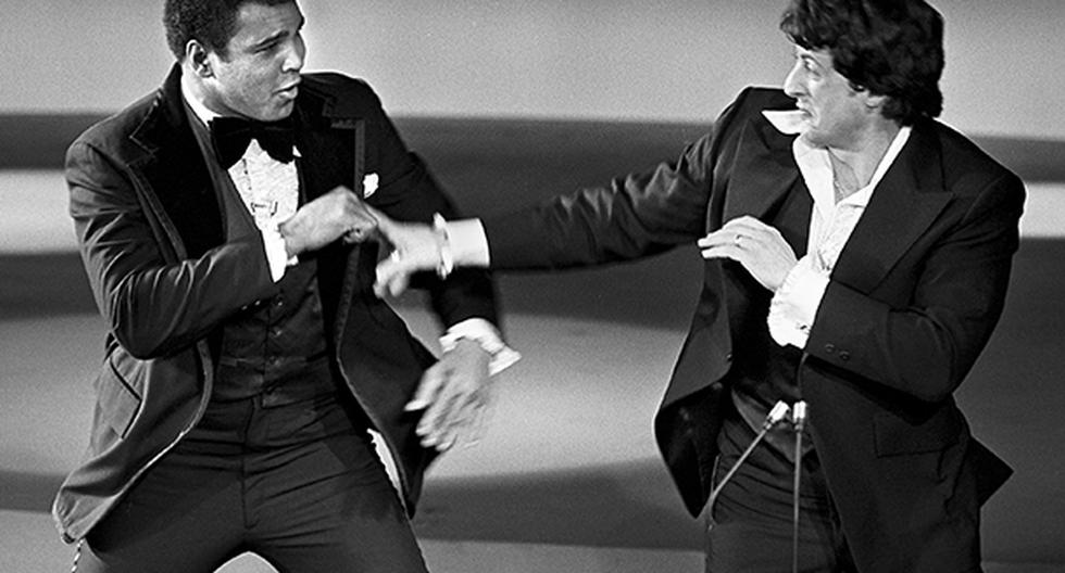 Este es el día en el que Sylvester Stallone y Muhammad Ali se vieron las caras en los Premios Oscar. (Foto: <a href=\"http://www.oscars.org/library\" target=\"blank\">Margaret Herrick Library</a> / Oscars.org)