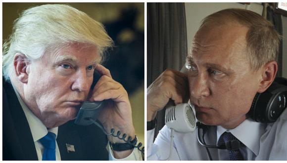 Trump y Putin conversarán este martes por teléfono