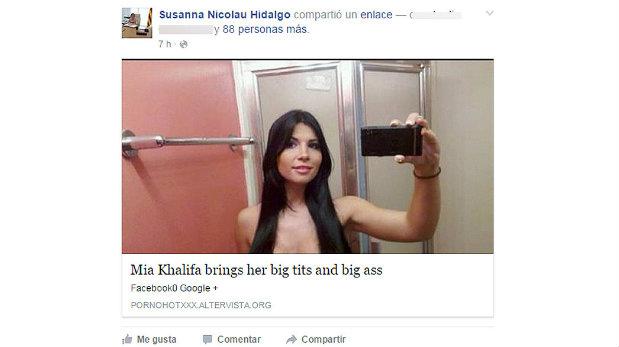 Virus porno de Facebook afectó a políticos españoles