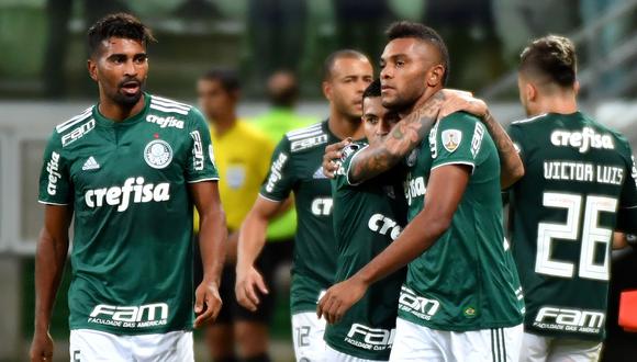 Junior perdió 3-1 con Palmeiras y fue eliminado de la Copa Libertadores 2018. (Foto. Agencias)