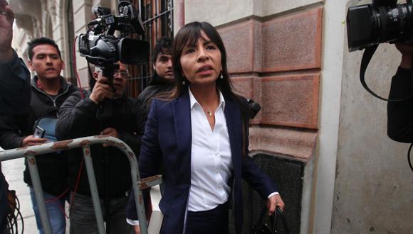 Giulliana Loza es una de las abogadas investigadas por presunta obstrucción a la justicia. (Foto: César Campos)